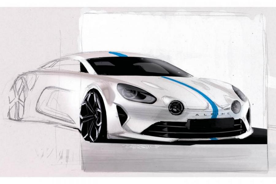 Эскиз Alpine Vision Concept 2016 года  (фото 36 из 47)